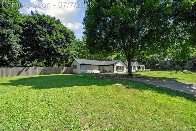 4714 Monterey Ave, Clarkston, MI 48348 - view of front facade with view of scattered trees