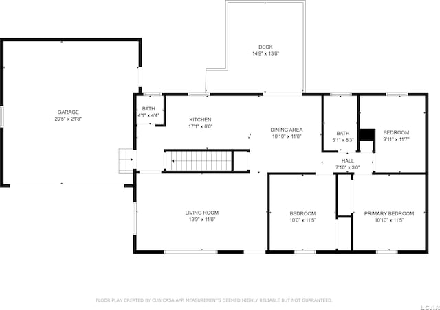 4100 Hunt Rd, Adrian, MI 49221 - view of property floor plan