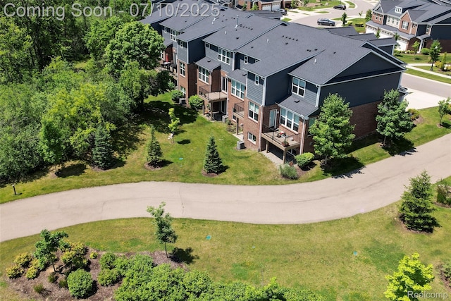 43433 Chancellor Ln, Novi, MI 48375 - drone / aerial view