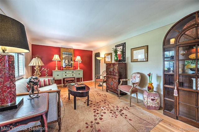 2233 Kohler St, Waterford, MI 48329 - living area with wood finished floors