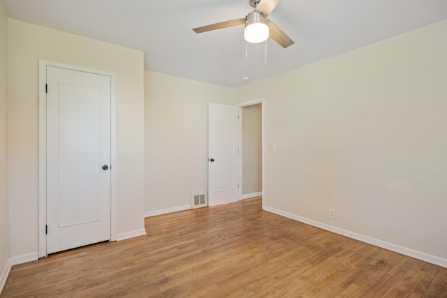 3061 Homewood St SW, Grandville, MI 49418 - spare room featuring light wood finished floors and a ceiling fan