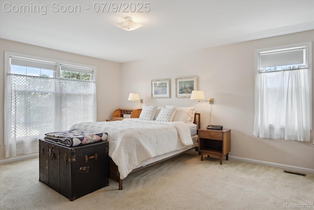 48721 W Normandy Ct, Plymouth, MI 48170 - bedroom with light carpet and baseboards