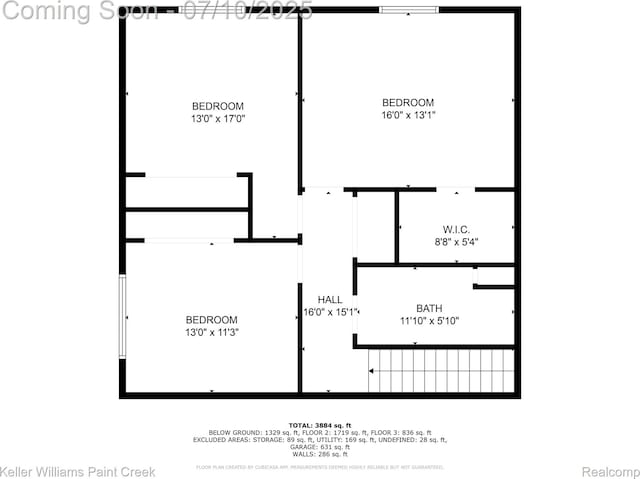 62777 Franklin Park Dr, Washington, MI 48094 - view of room layout