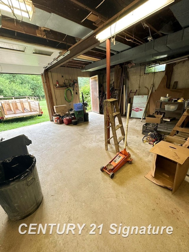 2410 Jossman Rd, Holly, MI 48442 - view of garage