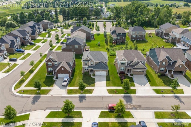 28049 Hummingdale Cir, Novi, MI 48377 - aerial view of residential area