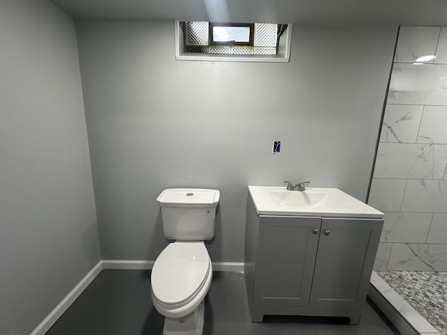 20523 Burt Rd, Detroit, MI 48219 - bathroom with a tile shower and vanity