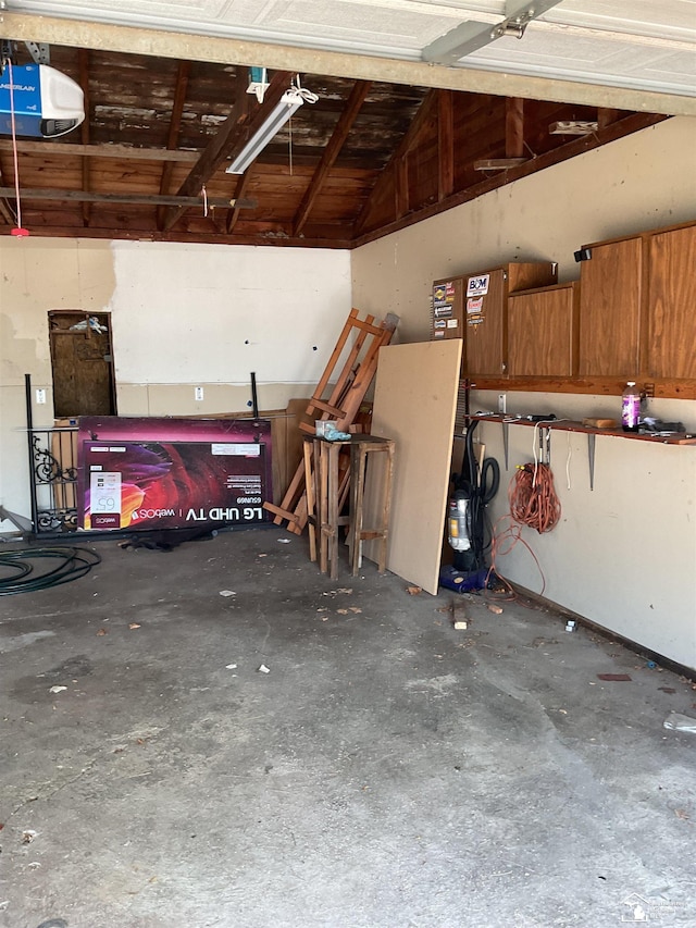 3380 Stewart Rd, Monroe, MI 48162 - garage with a garage door opener