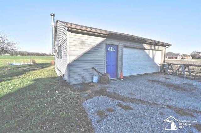 3380 Stewart Rd, Monroe, MI 48162 - view of detached garage