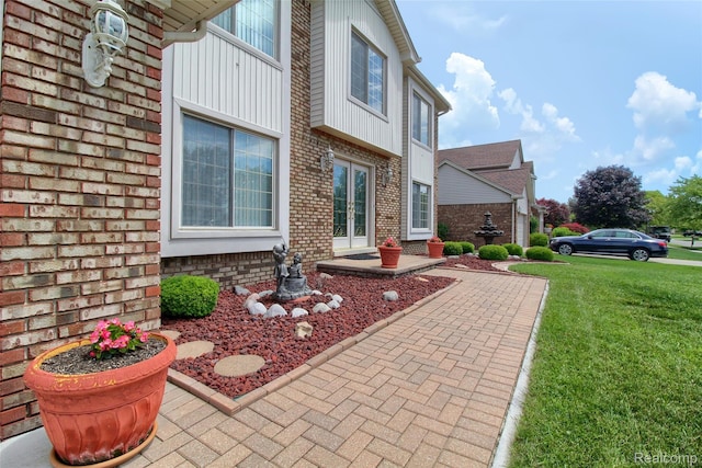 38188 Mallory Dr, Livonia, MI 48154 - view of patio with french doors