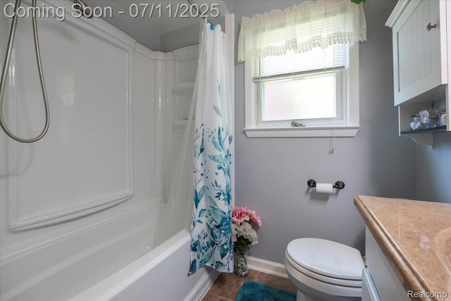 1946 Carlysle St, Dearborn, MI 48124 - bathroom with vanity, shower / bath combination with curtain, and tile patterned flooring