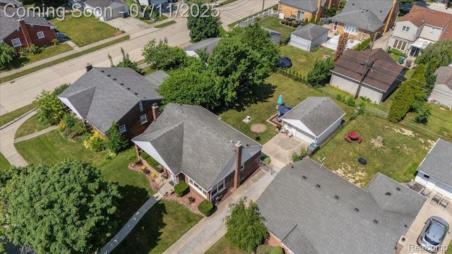 1946 Carlysle St, Dearborn, MI 48124 - aerial view of residential area