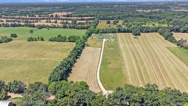 4450 Sylvan Rd, Grass Lake, MI 49240 - view of rural area featuring rows of crops