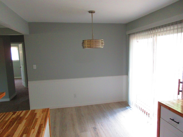 3736 Maryland Ave, Flint, MI 48506 - unfurnished dining area with wood finished floors