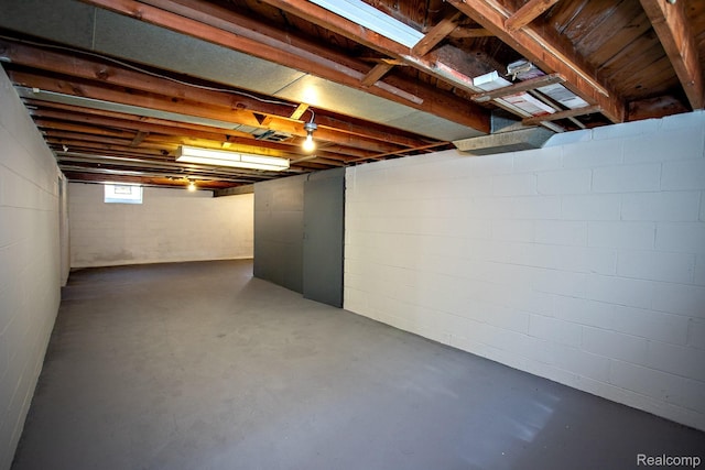 23461 Avon Rd, Oak Park, MI 48237 - basement with concrete block wall