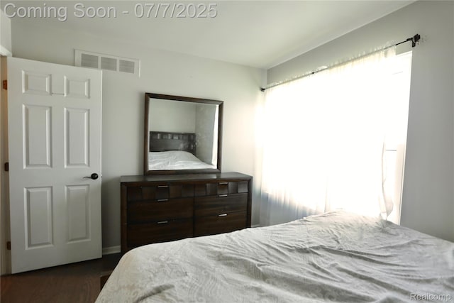 45587 Hanford Rd, Canton, MI 48187 - bedroom with dark wood-style flooring