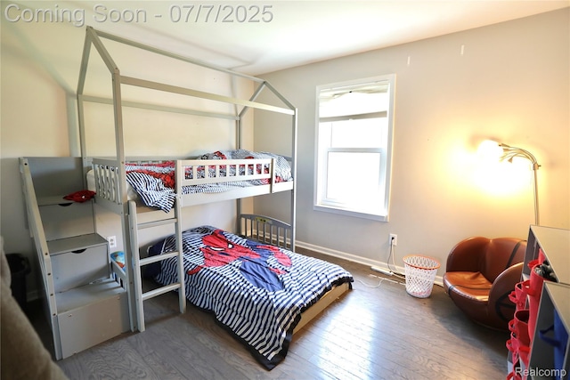45587 Hanford Rd, Canton, MI 48187 - bedroom featuring hardwood / wood-style floors and baseboards