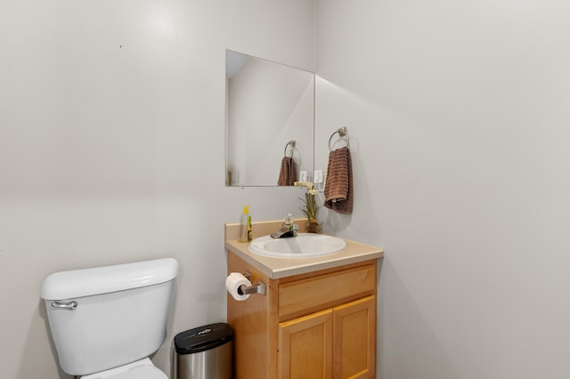 8181 Fawn Meadow Trl, Galesburg, MI 49053 - bathroom with toilet and vanity