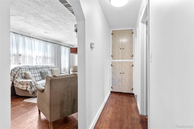 6917 Belton St, Garden City, MI 48135 - hall with wood finished floors and baseboards