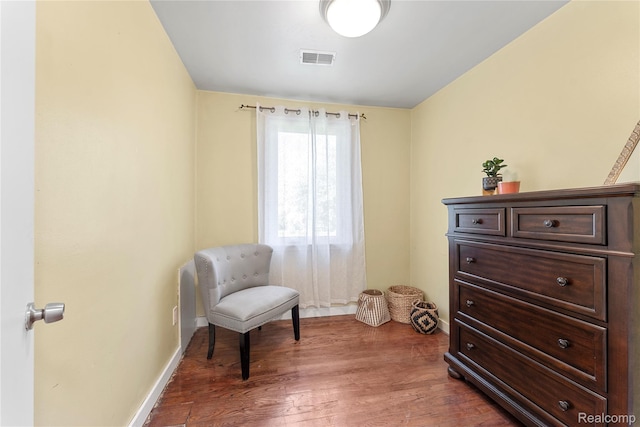 6917 Belton St, Garden City, MI 48135 - living area with wood finished floors and baseboards