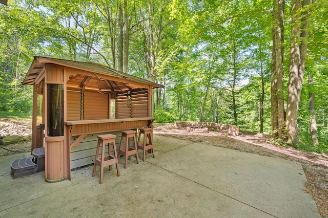 8361 9 Mile Rd, Big Rapids, MI 49307 - view of patio