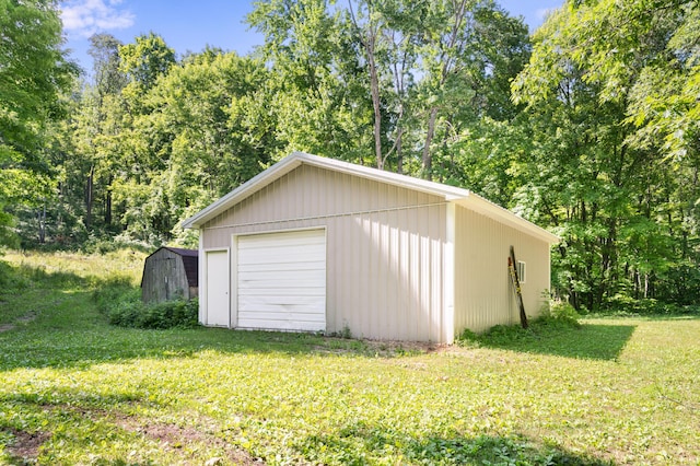 8361 9 Mile Rd, Big Rapids, MI 49307 - view of detached garage