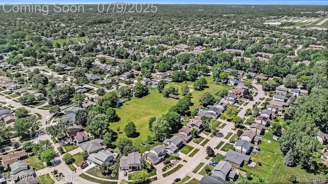 6706 Brookshire Dr, Canton, MI 48187 - aerial overview of property's location featuring nearby suburban area