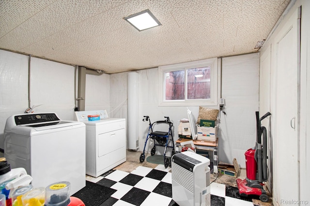 5178 Helga St, Saginaw, MI 48603 - washroom featuring light floors and washer and dryer