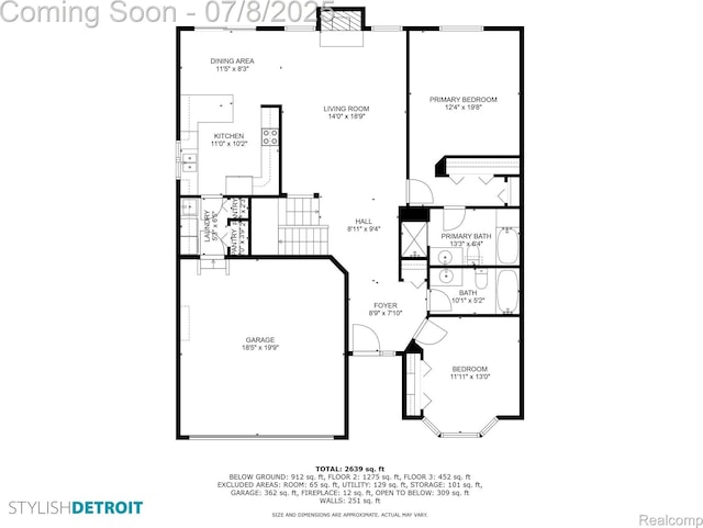 57349 Megan Dr, Washington, MI 48094 - view of floor plan / room layout