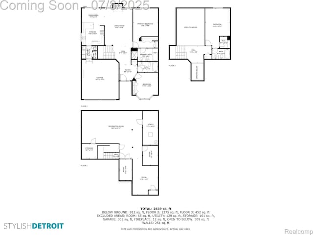 57349 Megan Dr, Washington, MI 48094 - view of home floor plan