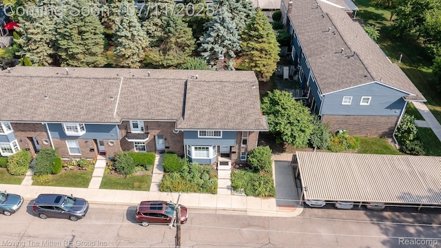 2746 Page Ave, Ann Arbor, MI 48104 - aerial view of property and surrounding area