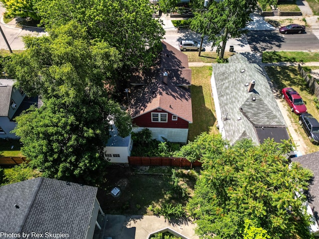 892 W Forest Ave, Muskegon, MI 49441 - bird's eye view