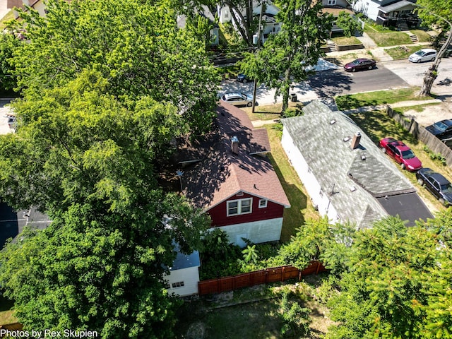 892 W Forest Ave, Muskegon, MI 49441 - bird's eye view