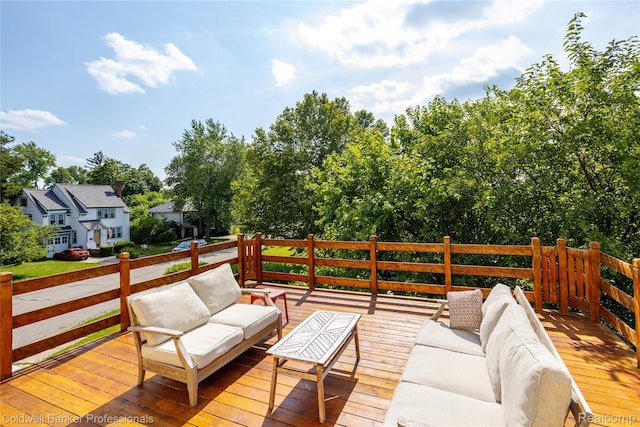 122 Linden Ct, Ypsilanti, MI 48197 - deck with outdoor lounge area