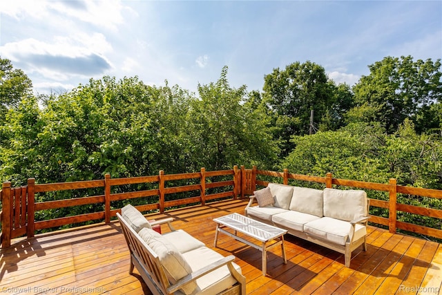 122 Linden Ct, Ypsilanti, MI 48197 - deck with an outdoor living space