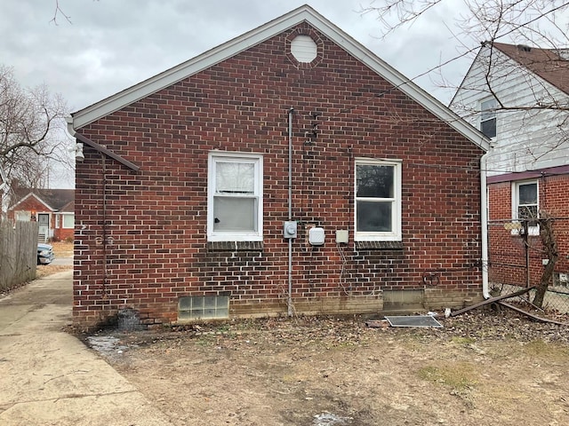8518 Sussex St, Detroit, MI 48228 - view of side of home with brick siding