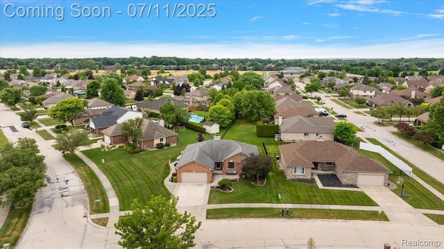 54561 Laurel Dr, Macomb, MI 48042 - aerial view of residential area