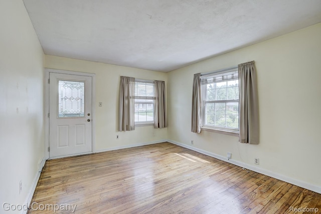 1977 Princeton Rd, Troy, MI 48072 - foyer entrance with light wood-style floors