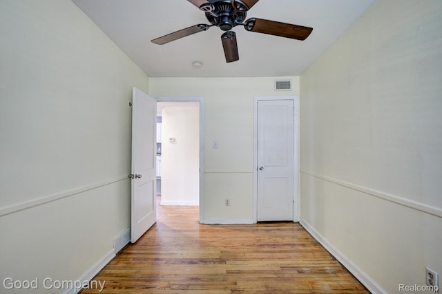 1977 Princeton Rd, Troy, MI 48072 - unfurnished bedroom featuring wood finished floors and a ceiling fan