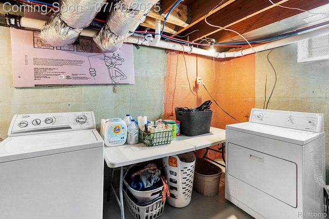23316 Brookdale Blvd, Saint Clair Shores, MI 48082 - washroom featuring washing machine and dryer