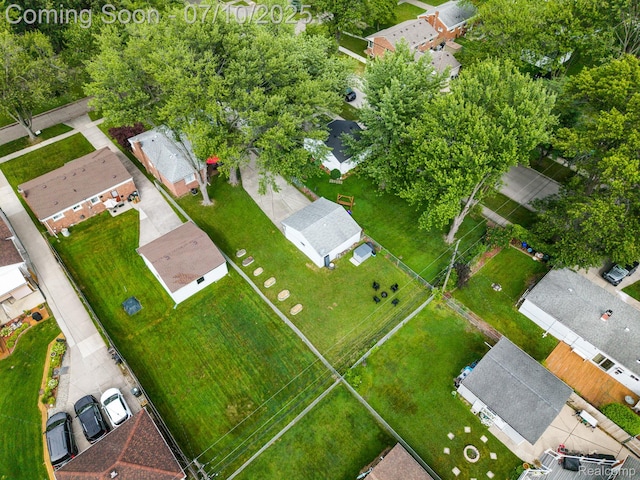 23316 Brookdale Blvd, Saint Clair Shores, MI 48082 - aerial perspective of suburban area