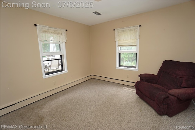 6785 Belleville Rd, Van Buren, MI 48111 - sitting room with plenty of natural light and carpet floors