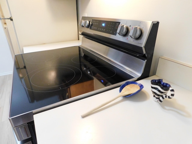 36561 S Deerhurst S, Westland, MI 48185 - kitchen view of stainless steel range with electric stovetop