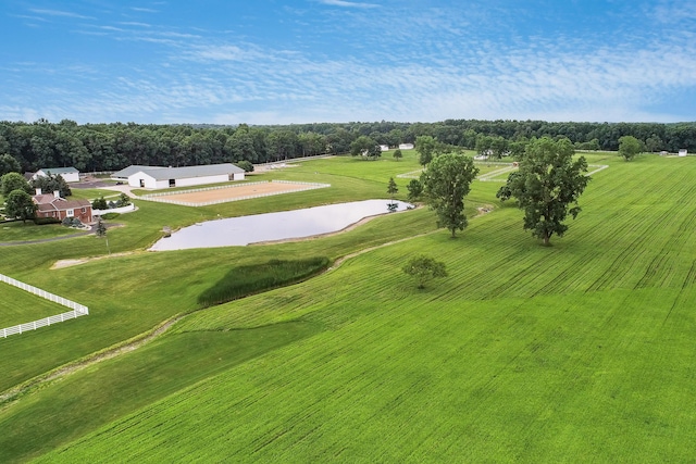 14091 Scio Church Rd, Chelsea, MI 48118 - drone / aerial view of a large body of water and a local golf course