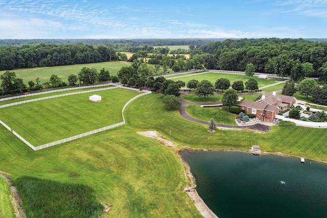 14091 Scio Church Rd, Chelsea, MI 48118 - view of rural area featuring a nearby body of water