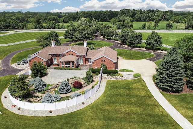 14091 Scio Church Rd, Chelsea, MI 48118 - view from above of property