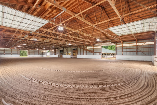 14091 Scio Church Rd, Chelsea, MI 48118 - view of indoor riding arena