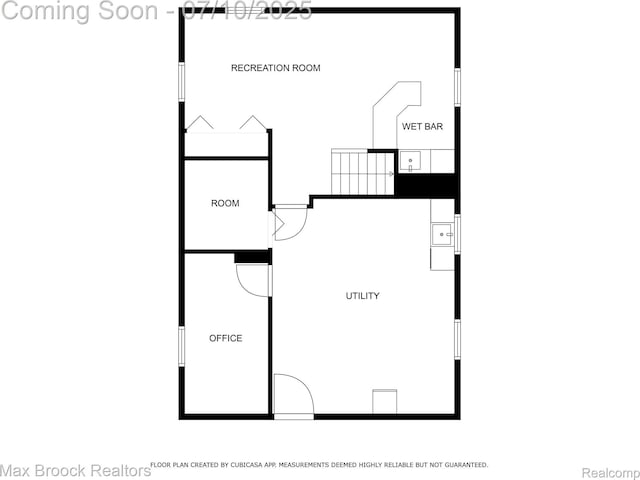 903 Oakridge Ave, Royal Oak, MI 48067 - view of floor plan / room layout