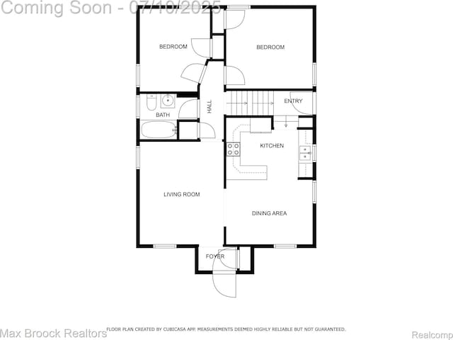903 Oakridge Ave, Royal Oak, MI 48067 - view of home floor plan