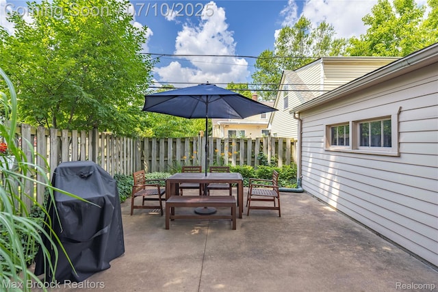 903 Oakridge Ave, Royal Oak, MI 48067 - view of patio / terrace featuring area for grilling