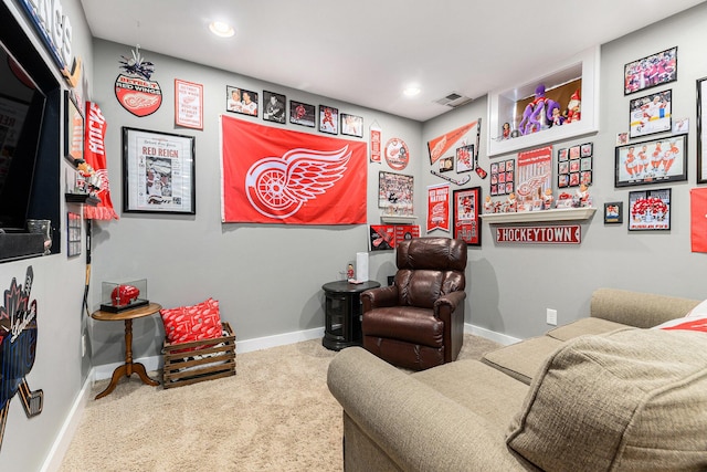 411 Edgemoor Ave, Kalamazoo, MI 49001 - bedroom with carpet floors and recessed lighting